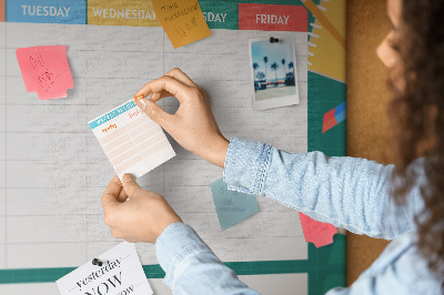 Cork board Lesson plan