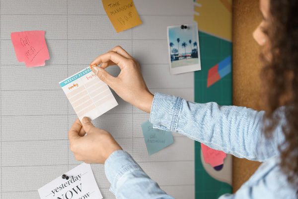 Cork board Lesson plan