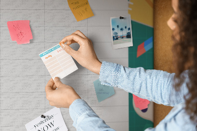 Cork board Lesson plan