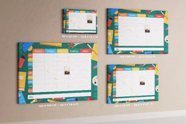 Cork board Lesson plan