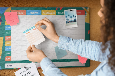 Cork board Lesson plan