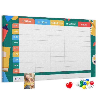 Cork board Lesson plan