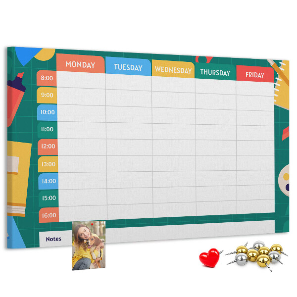 Cork board Lesson plan