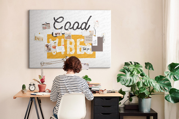 Cork memo board Inspirational sentence