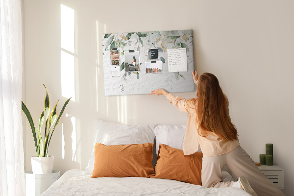 Cork display board Leaves nature plants