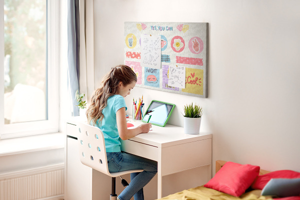 Cork board School planner