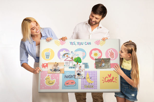Cork board School planner
