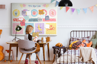 Cork board School planner