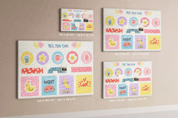 Cork board School planner