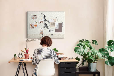Cork display board Ballerina
