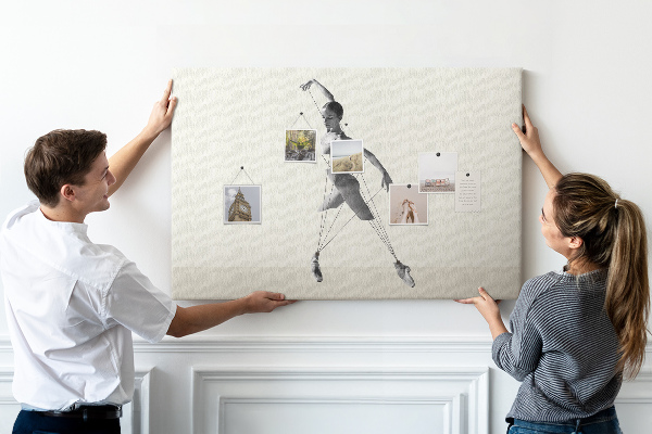 Cork display board Ballerina