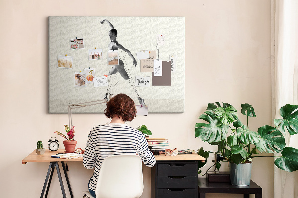Cork display board Ballerina