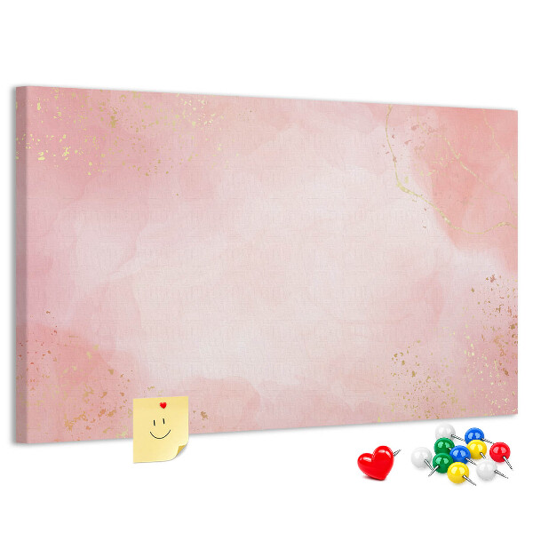 Cork board Pink marble