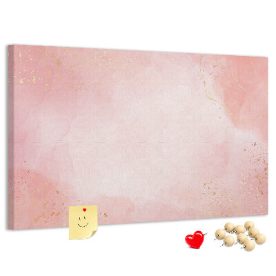 Cork board Pink marble