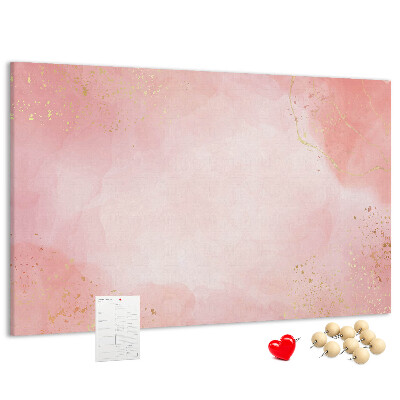 Cork board Pink marble