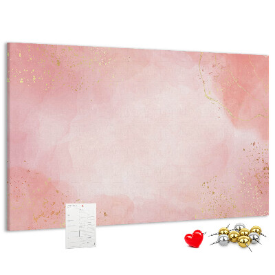 Cork board Pink marble