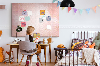 Cork board Pink marble