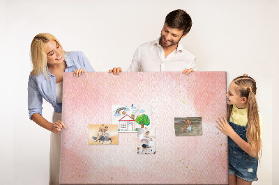 Cork board Pink marble