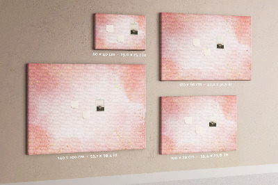 Cork board Pink marble
