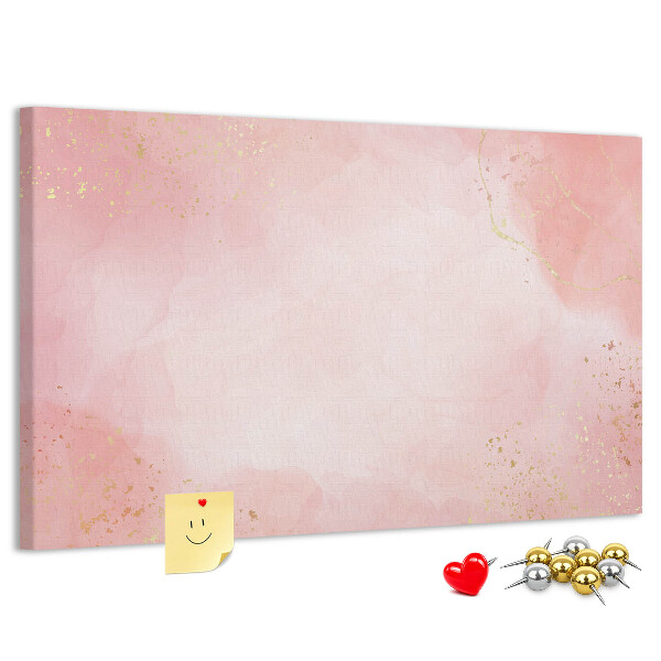 Cork board Pink marble