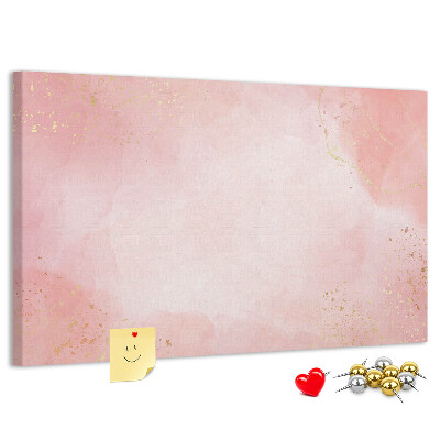 Cork board Pink marble