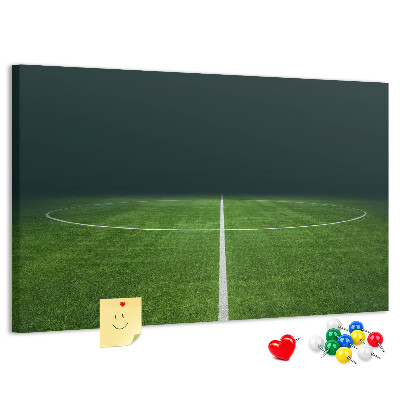 Cork memo board Football pitch