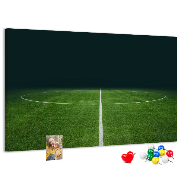 Cork memo board Football pitch