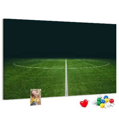 Cork memo board Football pitch