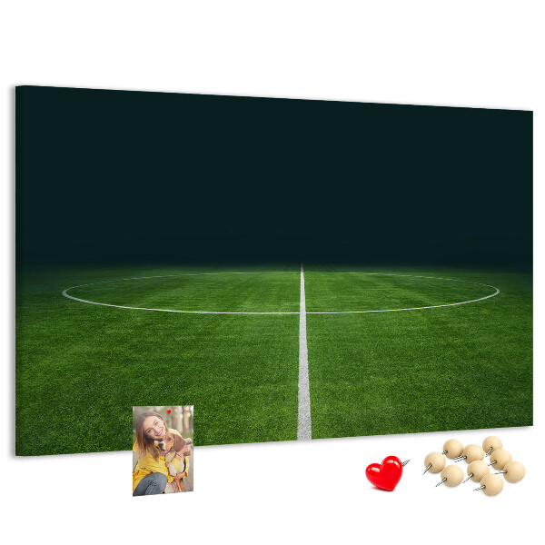 Cork memo board Football pitch