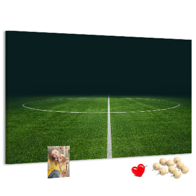 Cork memo board Football pitch