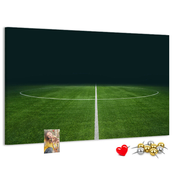 Cork memo board Football pitch