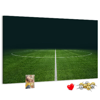 Cork memo board Football pitch