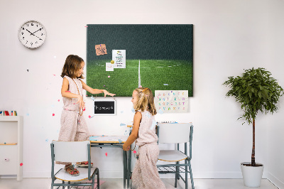 Cork memo board Football pitch