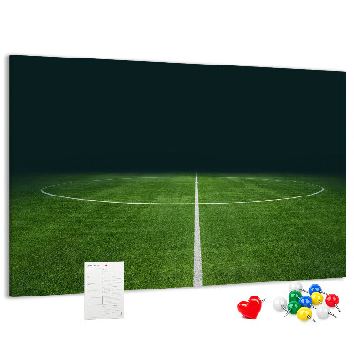 Cork memo board Football pitch