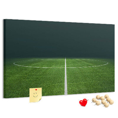Cork memo board Football pitch