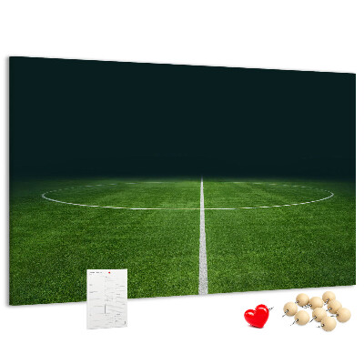 Cork memo board Football pitch