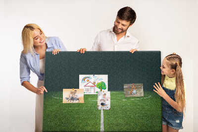 Cork memo board Football pitch