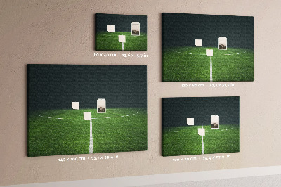 Cork memo board Football pitch