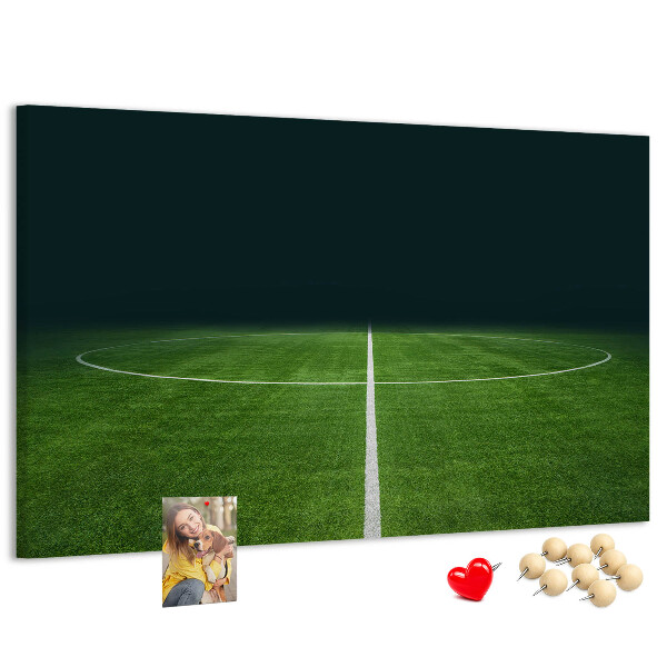 Cork memo board Football pitch
