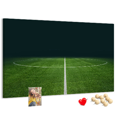 Cork memo board Football pitch