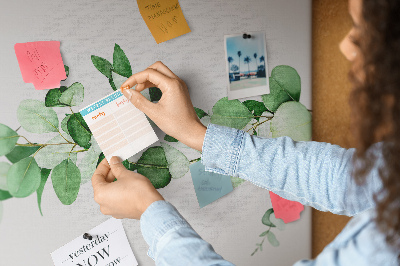 Cork board Plant twig