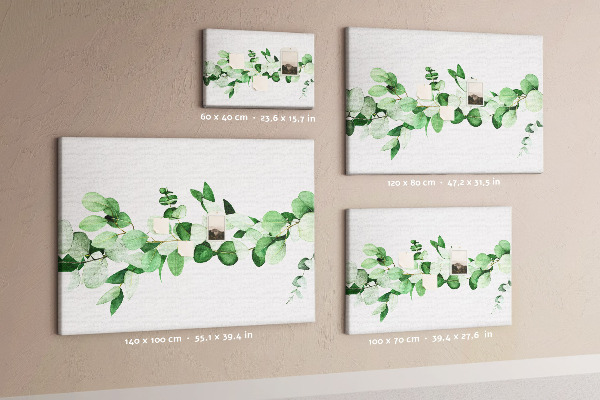 Cork board Plant twig