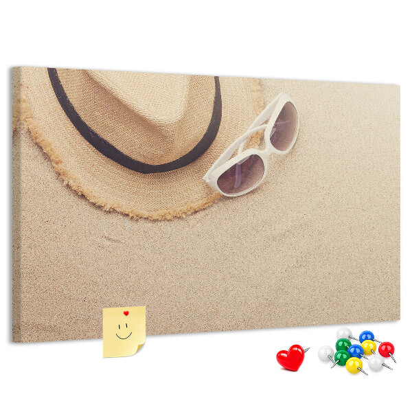 Cork display board Holiday trip