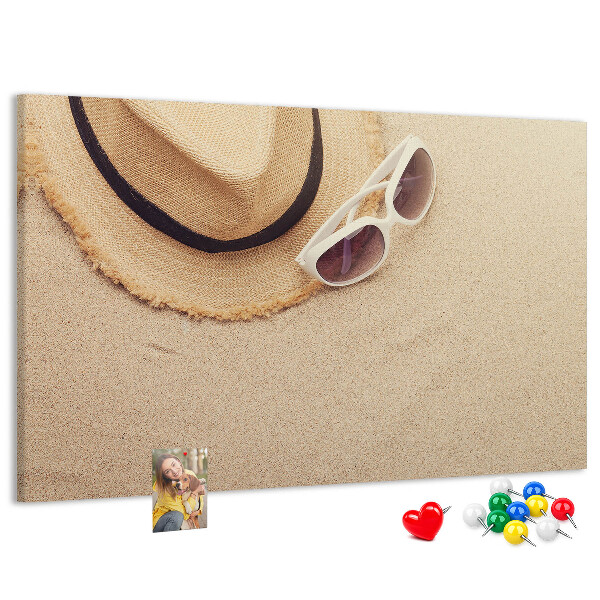 Cork display board Holiday trip