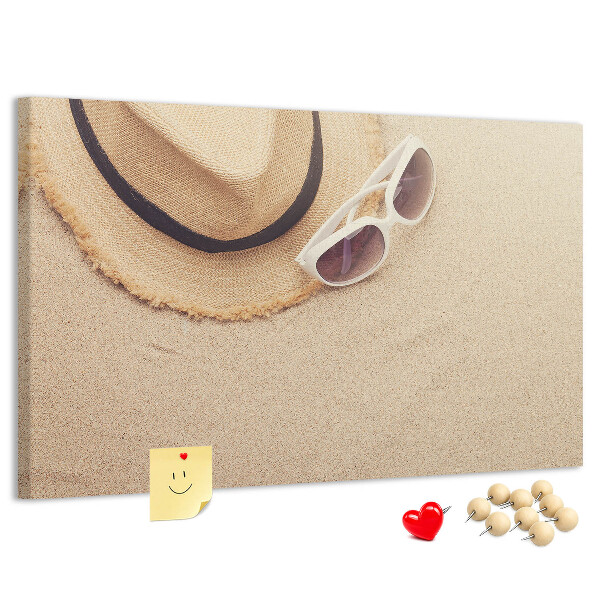 Cork display board Holiday trip
