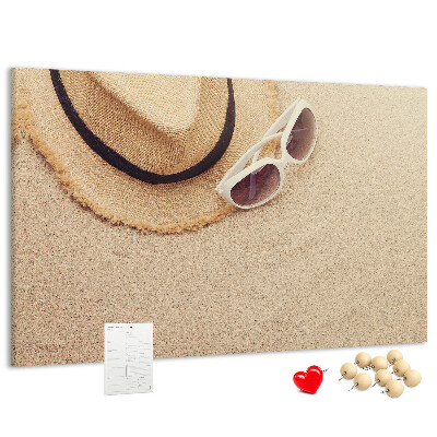 Cork display board Holiday trip