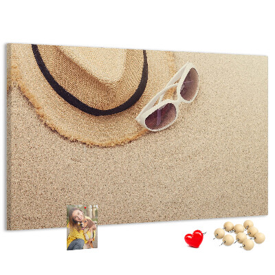 Cork display board Holiday trip