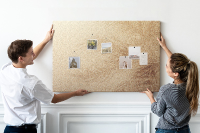 Cork memo board Palm leaves