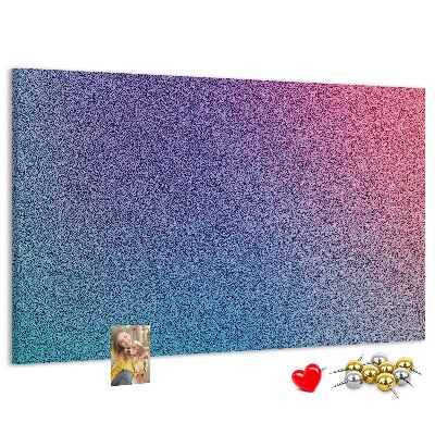 Cork display board Gradient pattern