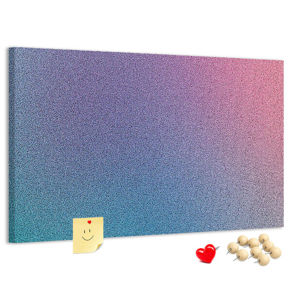 Cork display board Gradient pattern